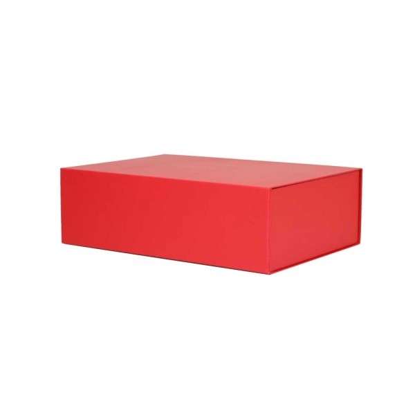 Luxe magneetdoos - Rood (mat) - 33x22x10 cm-0