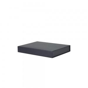 Luxe magneetdoos - Zwart (mat) - 22x16x3 cm-0