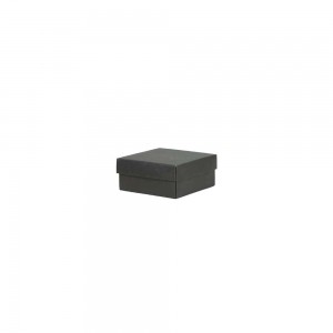 Luxe geschenkdoos - Zwart (mat) - 12x12x5,5 cm-0
