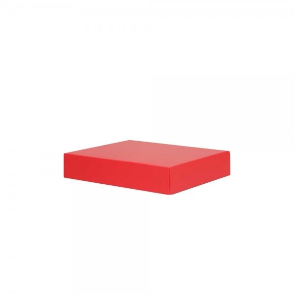 Luxe geschenkdoos - Rood (mat) - 25x20x5 cm-0