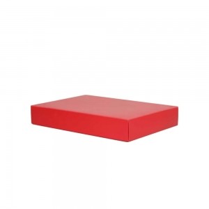 Luxe geschenkdoos - Rood (mat) - 37x26x6 cm-0