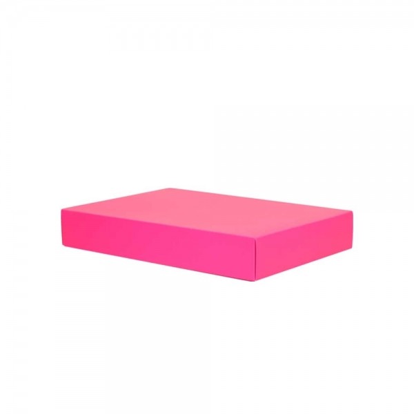 Luxe geschenkdoos - Roze (mat) - 37x26x6 cm-0