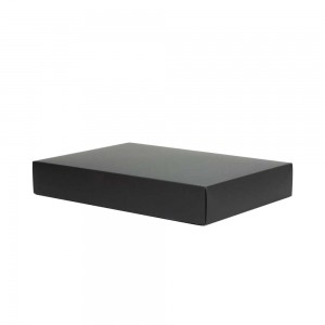 Luxe geschenkdoos - Zwart (mat) - 40x31x8 cm-0