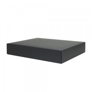Luxe geschenkdoos - Zwart (mat) - 52x40x9 cm-0