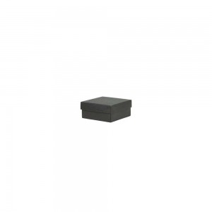 Luxe geschenkdoos - Zwart (mat) - 8x8x4 cm-0