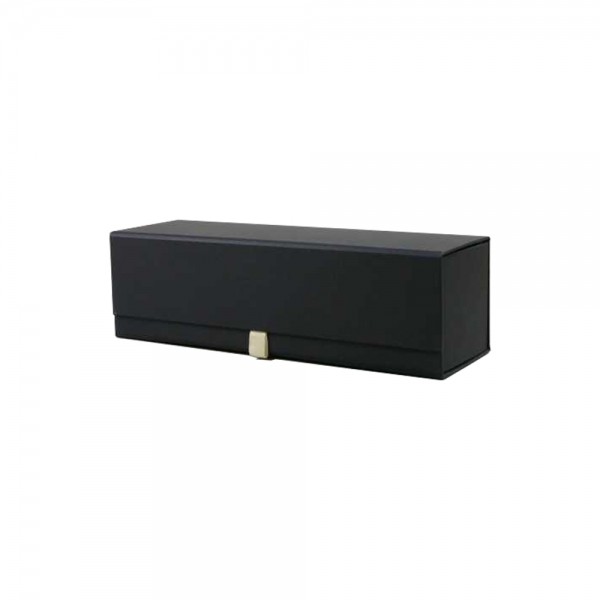 Luxe fles magneetdoos 33x10x10 mat zwart